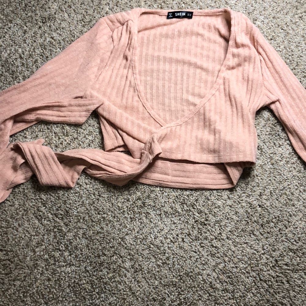 Long Sleeve Cropped Shirt (BRAND NEW)